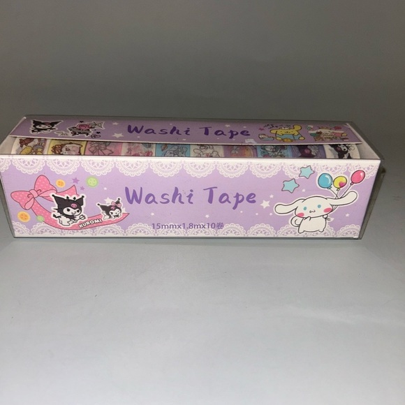 New Sanrio family washi tape - Picture 2 of 2